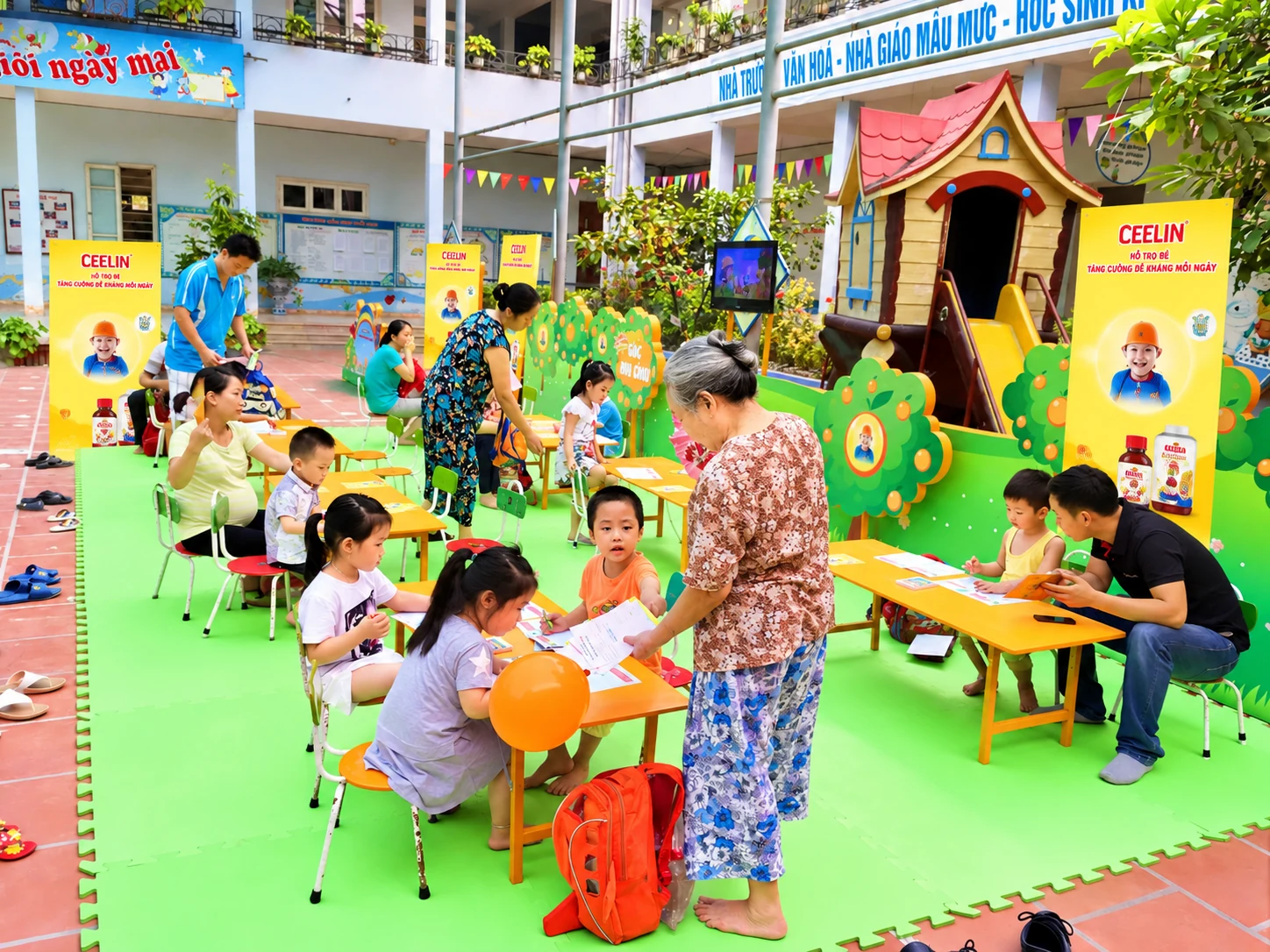Ceelin — Hoạt động học tập, tô màu và tương tác